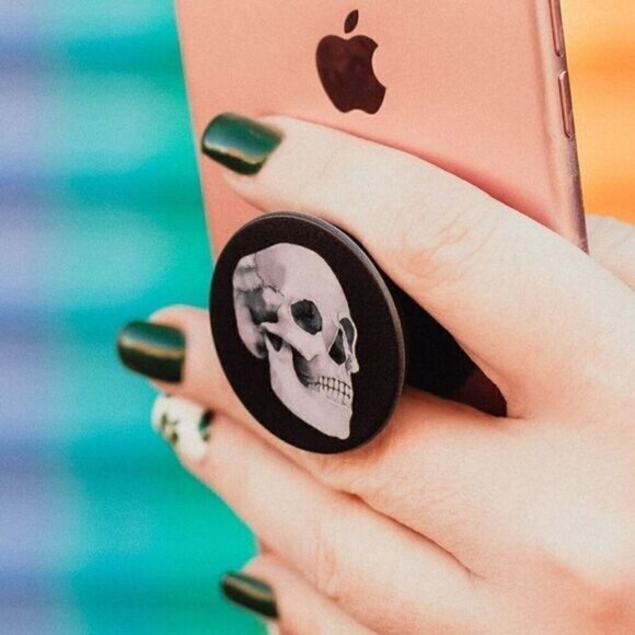 Alas Poor Phone Grip Halloween Spooky Accessory Costume Haunt Life - Picture 1 of 9
